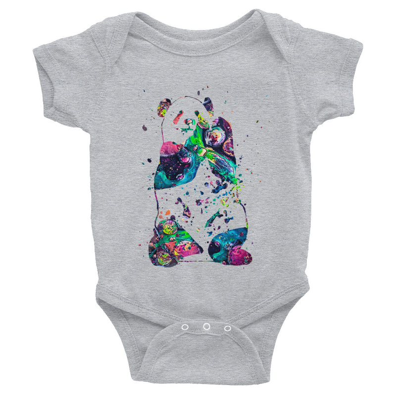 Watercolor Panda Infant Bodysuit - Zuzi's