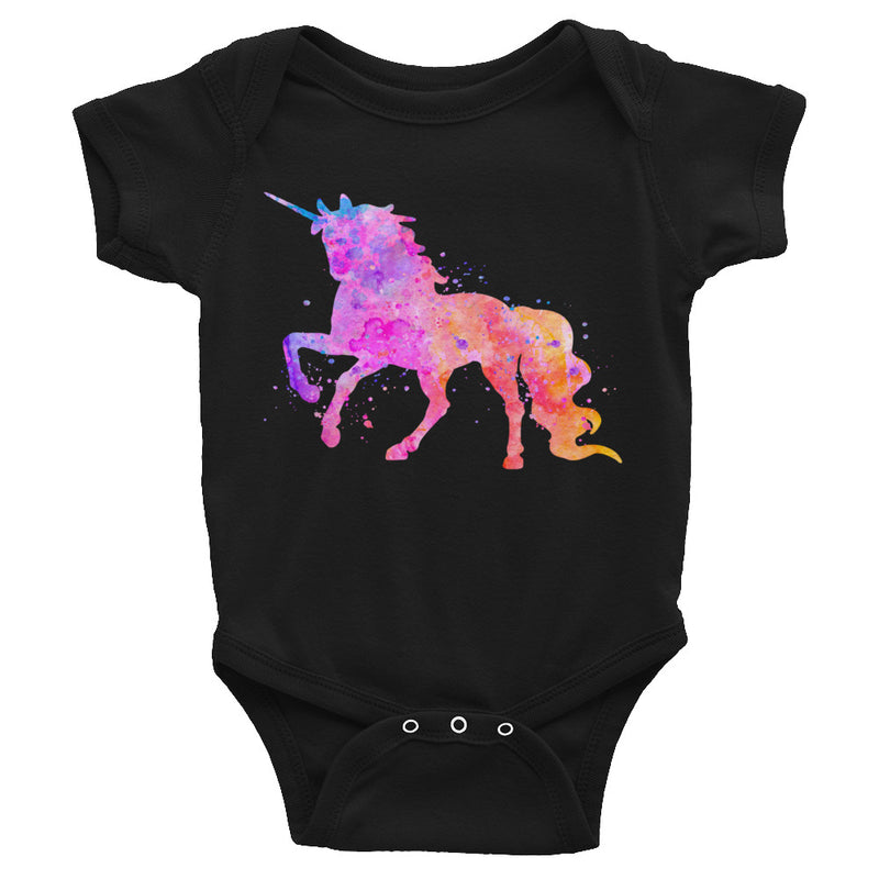 Watercolor Unicorn Infant Bodysuit - Zuzi's