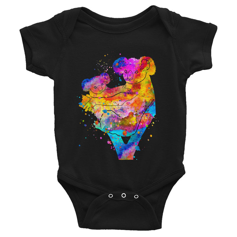 Watercolor Koala Infant Bodysuit - Zuzi's