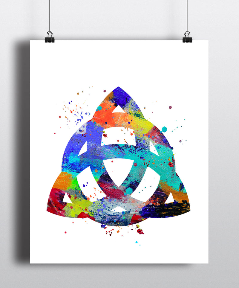 Celtic Knot Watercolor Art Print - Unframed - Zuzi's