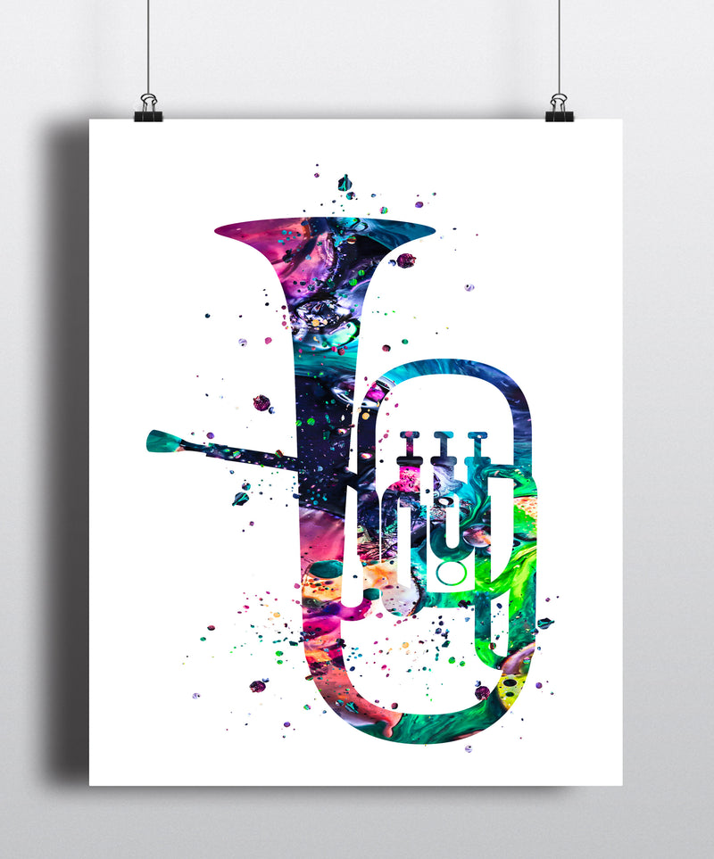 Tuba Art Print - Unframed - Zuzi's