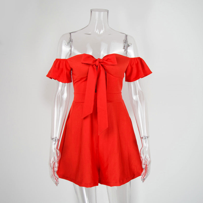 Padded Playsuit Jumpsuit Rompers - Zuzi's