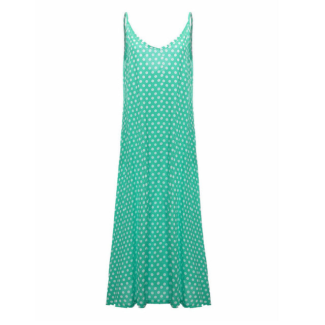 Polka Dot  Maxi Dress - Zuzi's