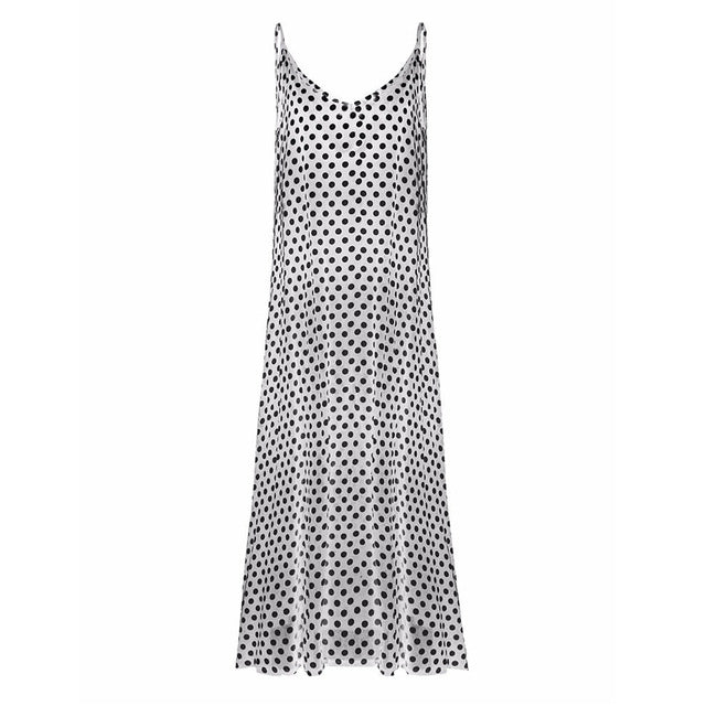 Polka Dot  Maxi Dress - Zuzi's