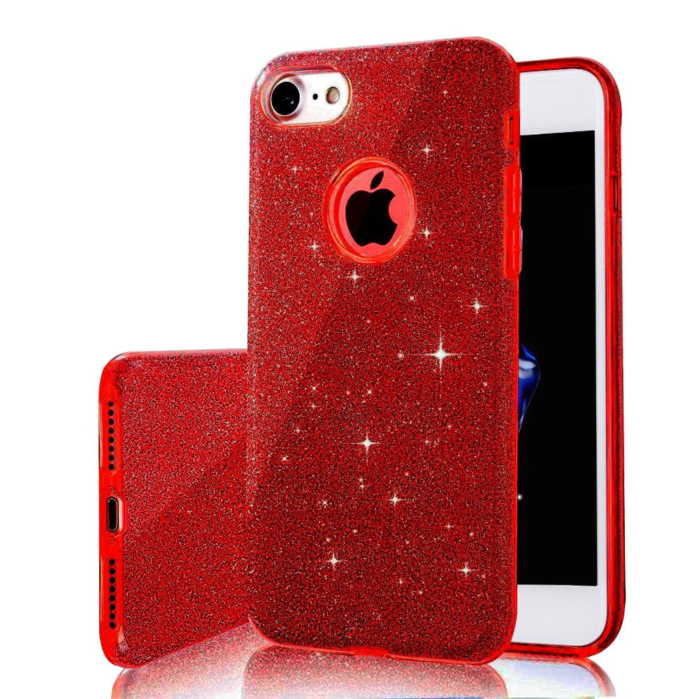Multiple Colors Gradient Glitter  iPhone Case - Zuzi's