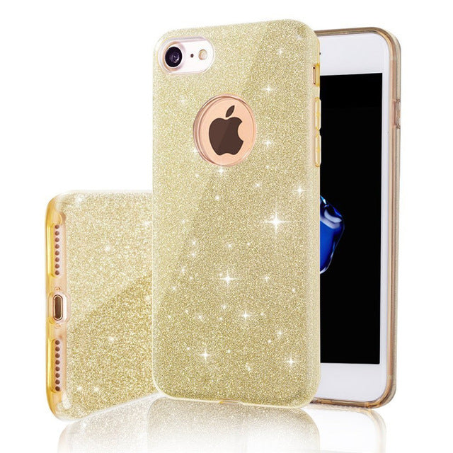 Multiple Colors Gradient Glitter  iPhone Case - Zuzi's