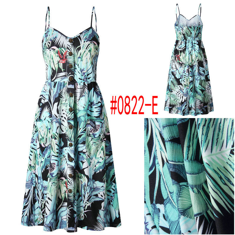 Bohemian Floral Dress Multiple Designs - Zuzi's