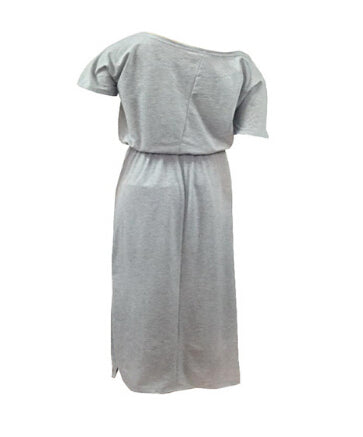 Boho Short Sleeve Side Slit Maxi Dress - Zuzi's