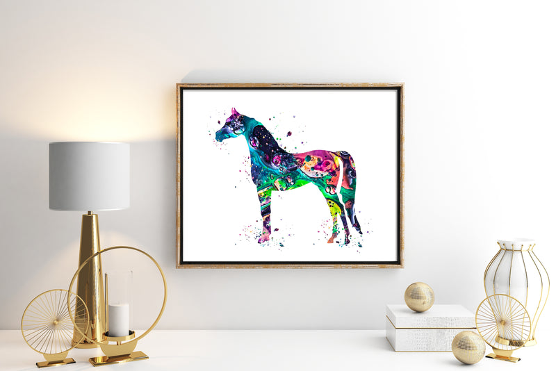 Horse Watercolor Art Print - Unframed - Zuzi's